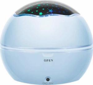 Malatec Lampka nocna z projektorem- niebieska LP16858 4