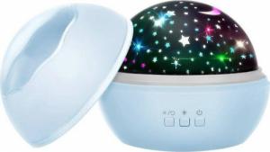 Malatec Lampka nocna z projektorem- niebieska LP16858 7