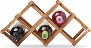 Upominkarnia Drewniany stojak na wino 4