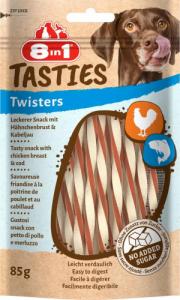 8in1 8in1 Przysmak Tasties Twisters 85g 1