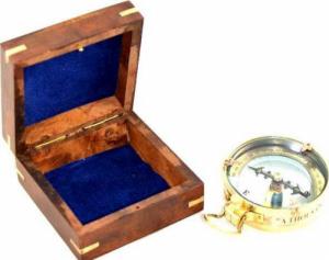 Upominkarnia Kompas mosiężny Map Reader w pudełku  NC1087 2