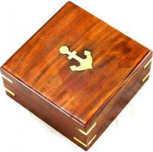 Upominkarnia Kompas mosiężny Map Reader w pudełku  NC1087 5