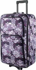 Kemer Zestaw Średnia walizka PELLUCCI RGL 773 M + Kuferek M Czarno Niebieski 12