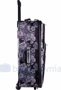 Kemer Zestaw Średnia walizka PELLUCCI RGL 773 M + Kuferek M Czarno Niebieski 16