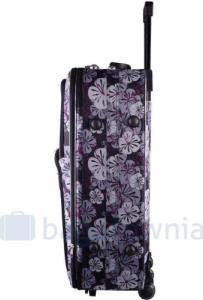 Kemer Zestaw Średnia walizka PELLUCCI RGL 773 M + Kuferek M Czarno Niebieski 17