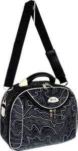 Kemer Zestaw Średnia walizka PELLUCCI RGL 773 M + Kuferek M Czarno Niebieski 3