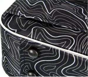 Kemer Zestaw Średnia walizka PELLUCCI RGL 773 M + Kuferek M Czarno Niebieski 4