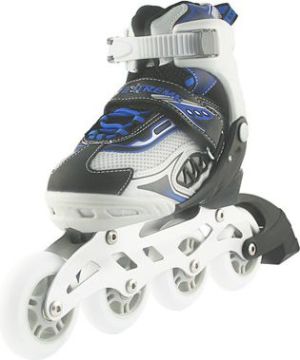 Rolki Nils Extreme NA9006A rekreacyjne regulowane niebieskie r. 35-38 4