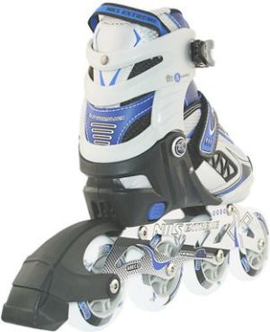 Rolki Nils Extreme NA9006A rekreacyjne regulowane niebieskie r. 35-38 5