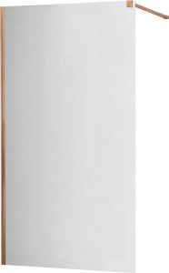 Mexen Mexen Kioto ścianka prysznicowa 110 x 200 cm, lustro 8 mm, różowe złoto - 800-110-101-60-50 1