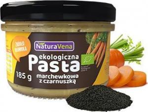 NaturaVena BIO Pasta marchewkowa z czarnuszką 185 g - Natur Avena 1