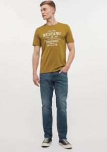 Mustang Mustang męska koszulka t-shirt ALEX C PRINT 1012500 6370 XL 2