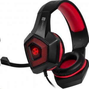 Słuchawki Connect IT Battle RNBW Ed. 2 Czerwone (CHP-5500-RD) 2