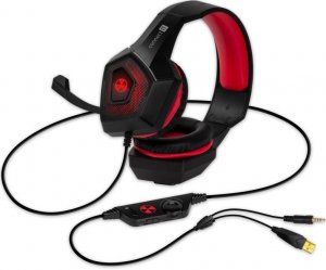 Słuchawki Connect IT Battle RNBW Ed. 2 Czerwone (CHP-5500-RD) 3