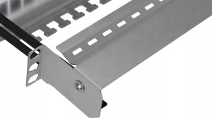 Lexi-NET 19" modulární stíněný patch panel LEXI-Net 24port, černý, výsuvný 3