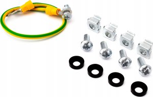 Lexi-NET 19" modulární stíněný patch panel LEXI-Net 24port, černý, výsuvný 4