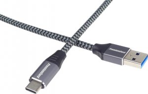 Kabel USB PremiumCord USB-A - USB-C 0.5 m Czarno-szary (ku31cs05) 5