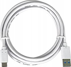 Kabel USB PremiumCord USB-A - USB-C 3 m Biały (ku31ck3w) 5