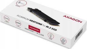 Axagon CLR-M2L3 Chłodnica aluminiowa pasywna do dysku M.2 SSD 8