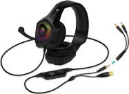 Słuchawki Connect IT Battle RGB Czarne (CHP-5600-BK) 2