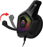 Słuchawki Connect IT Battle RGB Czarne (CHP-5600-BK) 6