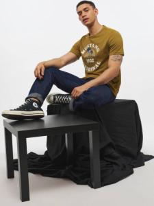 Mustang Mustang męska koszulka t-shirt ALEX C PRINT 1012520 6370 M 5