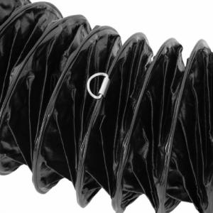 MSW Rura wąż wyciągowy do wentylatora dmuchawy przemysłowej śr. 200 mm dł. 5 m Rura wąż wyciągowy do wentylatora dmuchawy przemysłowej śr. 200 mm dł. 5 m 3