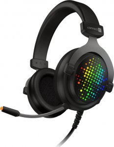 Słuchawki Connect IT Evogear RGB Czarne (CHP-7000-BK) 1