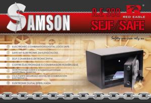 Red Eagle Sejf z zamkiem szyfrowym Samson R.E.300 3