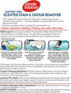 Simple Solution Simple Solution Stain & Odour Remover - 750 ml 3