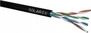 Solarix Instalační kabel Solarix venkovní UTP, Cat5E, drát, PE, box 305m SXKD-5E-UTP-PE 1