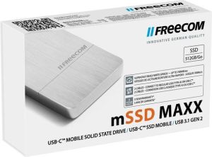 Dysk zewnętrzny SSD FreeCom mSSD MAXX 512GB Srebrny (56394) 2