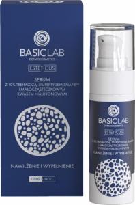 Basiclab BasicLab Esteticus Serum z 10% trehalozą, 5% peptydem snap-8 i małocząteczkowym kw.hialuronowego 30 ml 1
