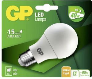 GP LED Classic E27 6W (077930-LDCE1) 1