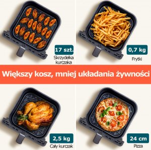 Frytkownica beztłuszczowa Cosori CAF-P583S-AEUR 15