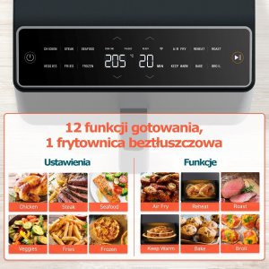 Frytkownica beztłuszczowa Cosori CAF-P583S-AEUR 17