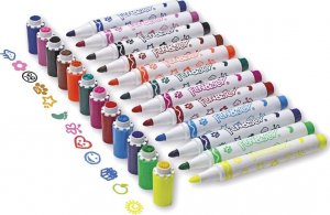 BTS Flamastry stempelki z pieczątkami 12 szt 2