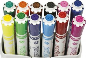 BTS Flamastry stempelki z pieczątkami 12 szt 3