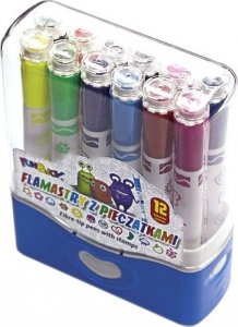 BTS Flamastry stempelki z pieczątkami 12 szt 4