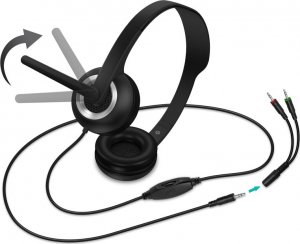 Słuchawki Connect IT HOME & OFFICE  (CHP-1010-BK) 5