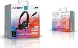 Słuchawki Connect IT HOME & OFFICE  (CHP-1010-BK) 6