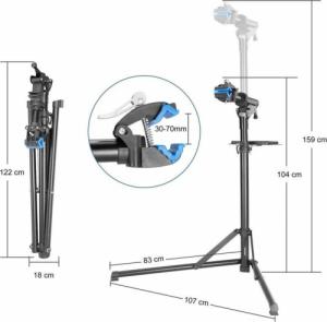 WideShop STOJAK SERWISOWY ROWEROWY NA ROWER 50kg 5