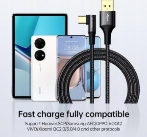 Kabel USB Mcdodo USB-A - USB-C 1.8 m Czarny 6