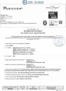 Peruzzo BAGAŻNIK ROWEROWY NA HAK PERUZZO SIENA 4 ROWERY 8