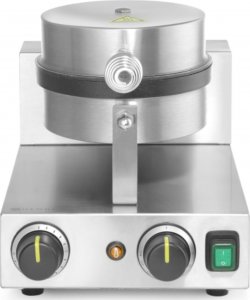 Gofrownica Hendi Gofrownica okrągła pojedyncza do gofrów belgijskich TEFLON śr. 190 mm - Hendi 212172 5