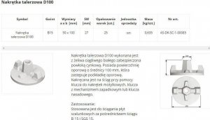 UN NAKRÄTKA TALERZOWA D100 4