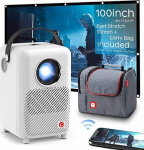 Projektor Vivibright Mobilny Projektor M1 LED Full HD Torba Ekran WiFi 2