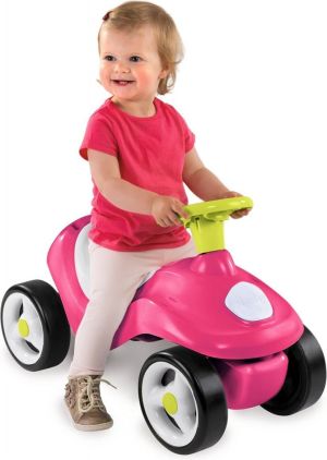 Smoby Jeździk Bubble Go 2 w 1 różowy - 7600720102 3
