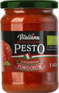 NaturaVena Pesto z Suszonych Pomidorów Bio 140 g - Vitaliana 1