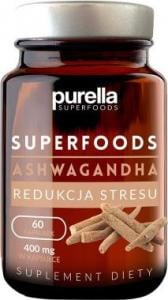 Purella Food Superfoods Ashwagandha Redukcja stresu 30 g - 60 kapsułek 1